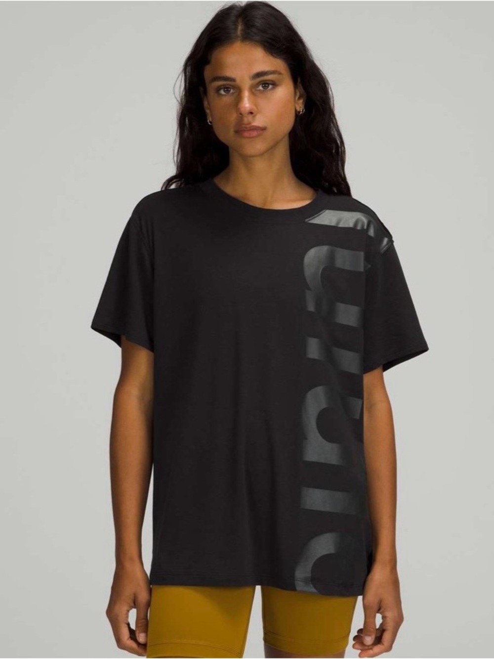 Lululemon All Yours Graphic Short Sleeve T-Shirt in Black Size 12